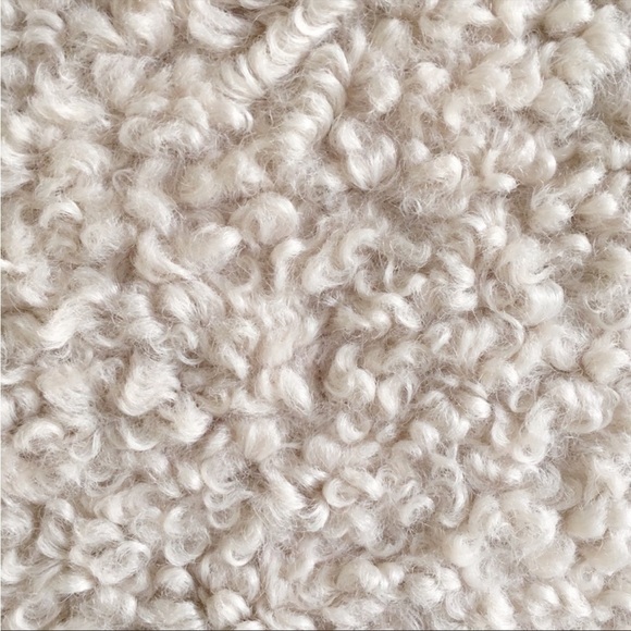 ZARA | Woman | Teddy Faux Shearling Moto Biker Jacket | Size M 🍁🍂 🏍️ - Picture 12 of 16